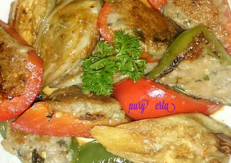 Resep Paprika tumis daging Ikan Tenggiri yang Lezat