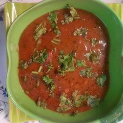 A picture of Fry rajma special.