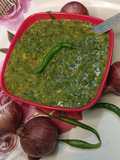 Green Fenugreek leaves saag/ Methi saag ☘️☘️💚