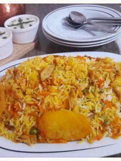 عکسی از دستور هویج پلو🥕🥕🥕