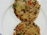 Hamburguesas de quinoa y verduras