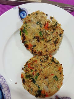 Una foto de Hamburguesas de quinoa y verduras