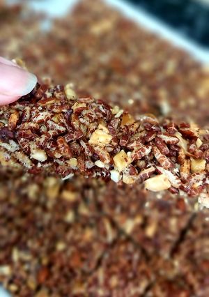 Hình của món Bánh thanh gạo lứt rong biển.
