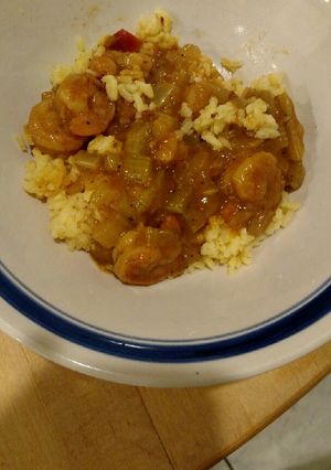 A picture of Krazy Kurland Easy Shrimp Etouffee.