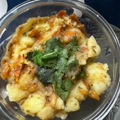A picture of Navratri Aloo curry.