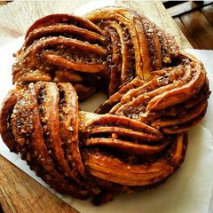 A picture of Estonian Kringle #Bread.