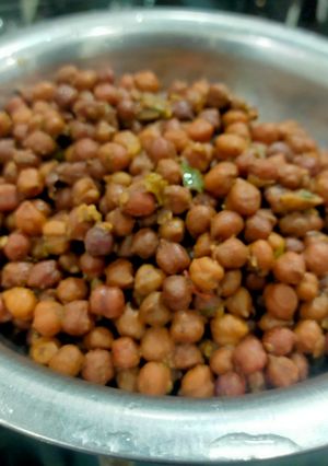 A picture of Chana Dry Subzi.
