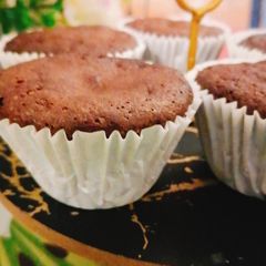 Chocolate lava cup cakes A picture of Chocolate lava cup cakes.
