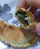 Empanadas de espinaca cremosas