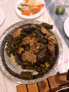 صورة لوصفة محشي ورق العنب باللحمه الضاني