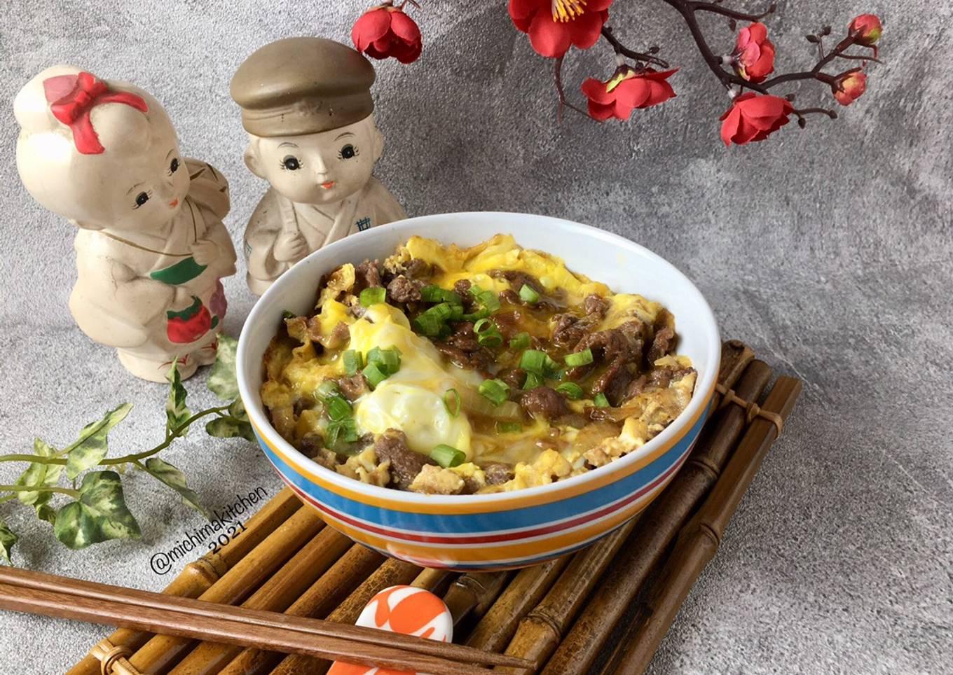 Simple Gyudon / Donburi Daging Sapi