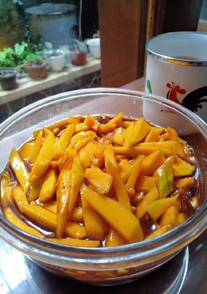 Foto resep Mangga bumbu Rujak