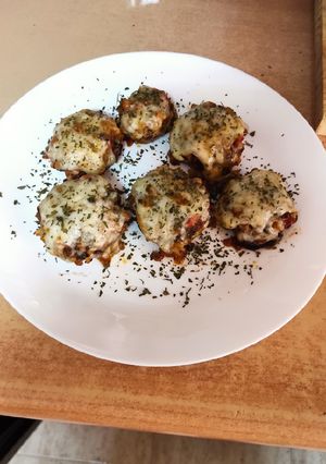 Una foto de Champiñones rellenos Juanillo