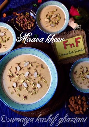 A picture of Maava kheer #Foodies&Friends.