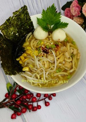 Foto resep Ramen Vegetarian ala yens