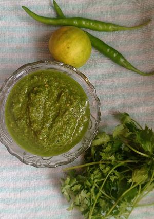 A picture of Coriander Chutney.