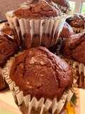 Muffins de naranja 🍊- harina de algarroba y almendras