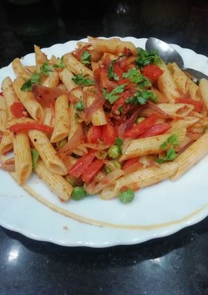 A picture of Chatpata Pasta.