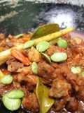 Oseng Mercon Daging Koyor
