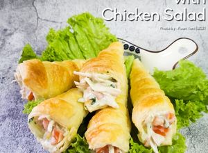 Gambar Puff Pastry Horns with Chicken Salad 🇮🇹