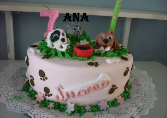Torta de animalitos para cumpleaños de Juana Receta de GRINGA- Cookpad