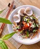 Gỏi Củ Cần Tây Khô Bò Đen