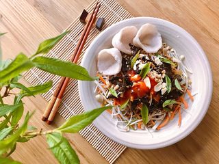 Gỏi Củ Cần Tây Khô Bò Đen