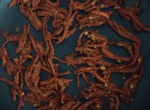 Hình của món Thịt lợn giả bò khô.