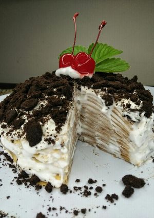 Foto resep Oreo Mille Crepes