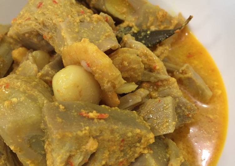 Cara Bikin Gulai Nangka Muda untuk pemula