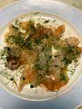 Carpaccio di orata con finocchietto selvatico