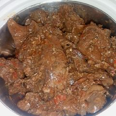A picture of Peppered Offal.