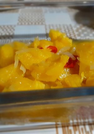 Foto resep Oseng nanas