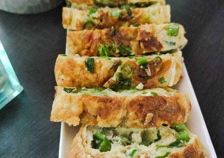 Resep Telur Dadar Gulung Buncis yang Enak