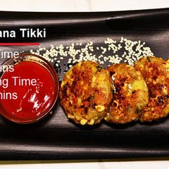 A picture of Sabudana Tikki.