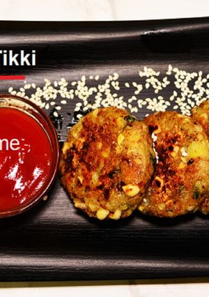 A picture of Sabudana Tikki.