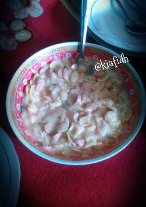 Foto resep Seblak Makaroni Sosis