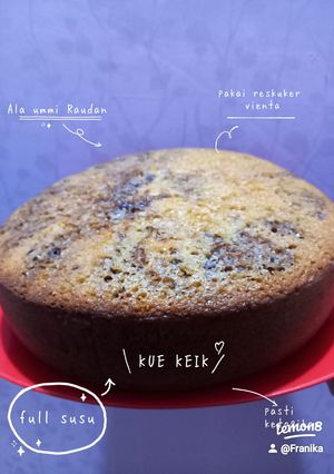 Foto resep Kue keik jadul