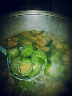Foto resep Sayur bening zebraOyong + baso