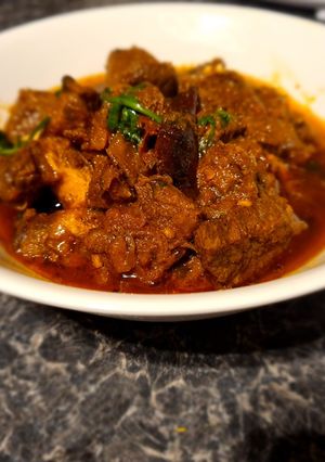 Indiai,bárány curry kuktában (Mutton Curry, Dhaba Style) recept fotója