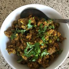 A picture of Gobhi matar keema.