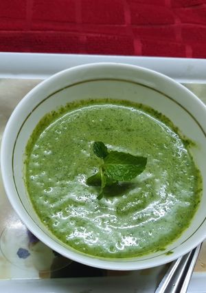 A picture of Mint Coriander & Yogurt Dip.