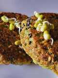 Moong sprouts mini uttapam