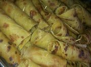 A picture of tumeric chapatis