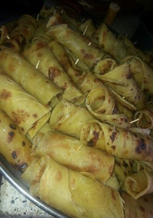 A picture of Tumeric chapati# author Marathon #.