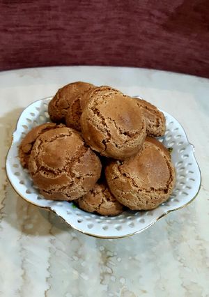 عکسی از دستور شیرینی گردویی