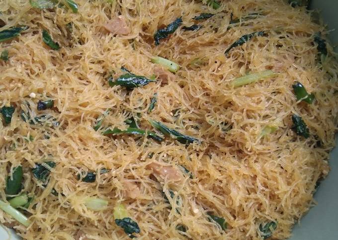 Cara Buat Bihun goreng lembut anti keras Menu Enak