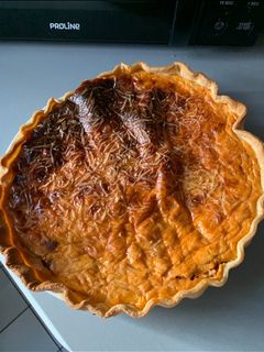 Une photo de Quiche au thon à la catalane