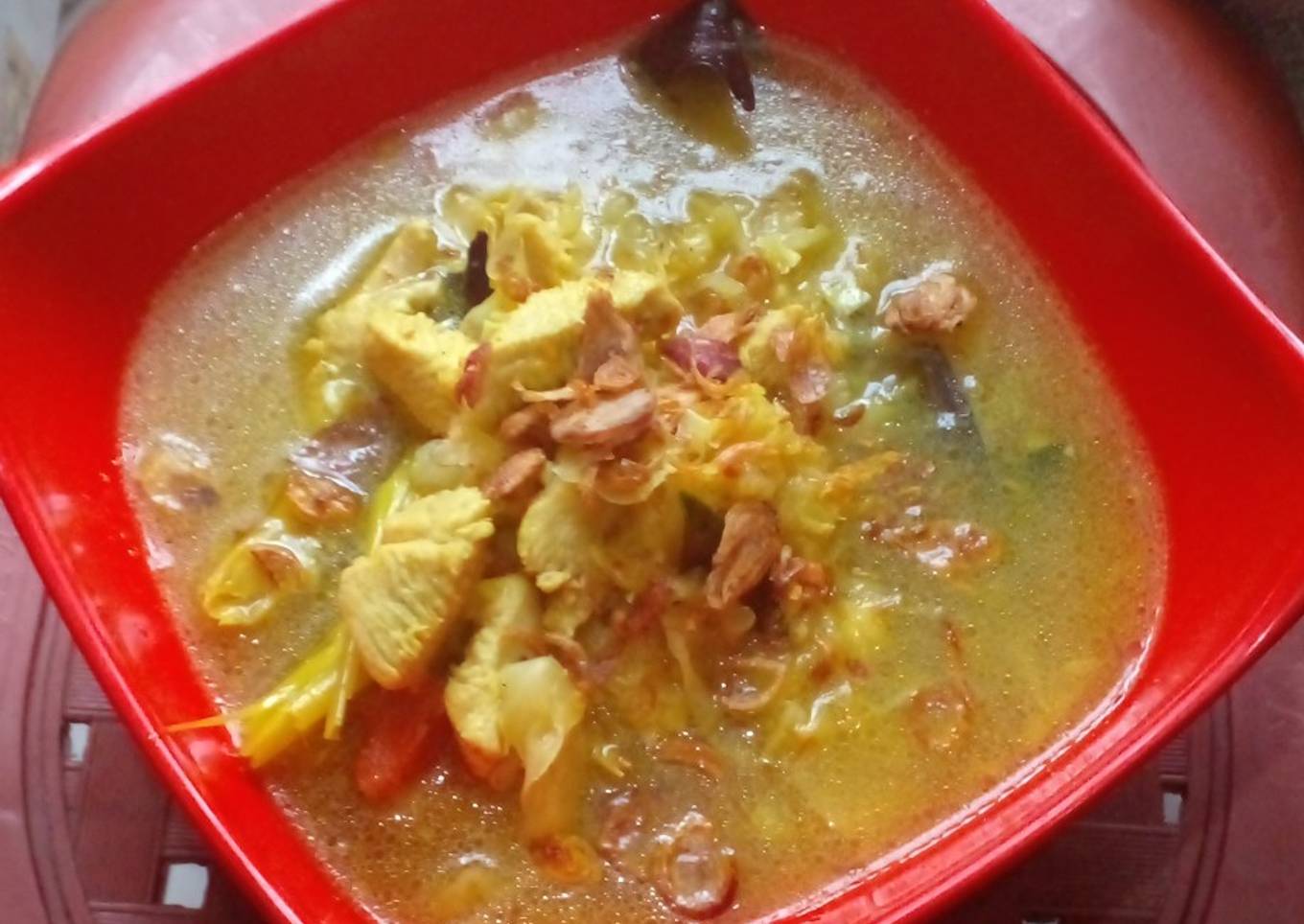 Tongseng ayam tanpa santan