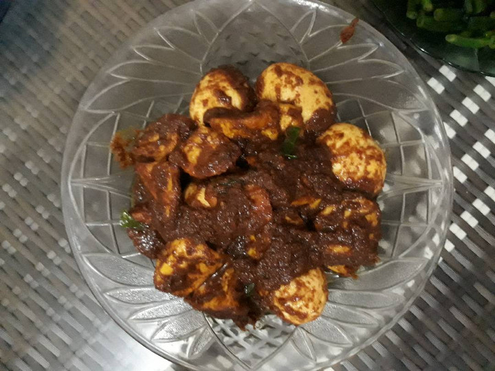 Resep Tahu telur bumbu kacang/bumbu sate, Lezat